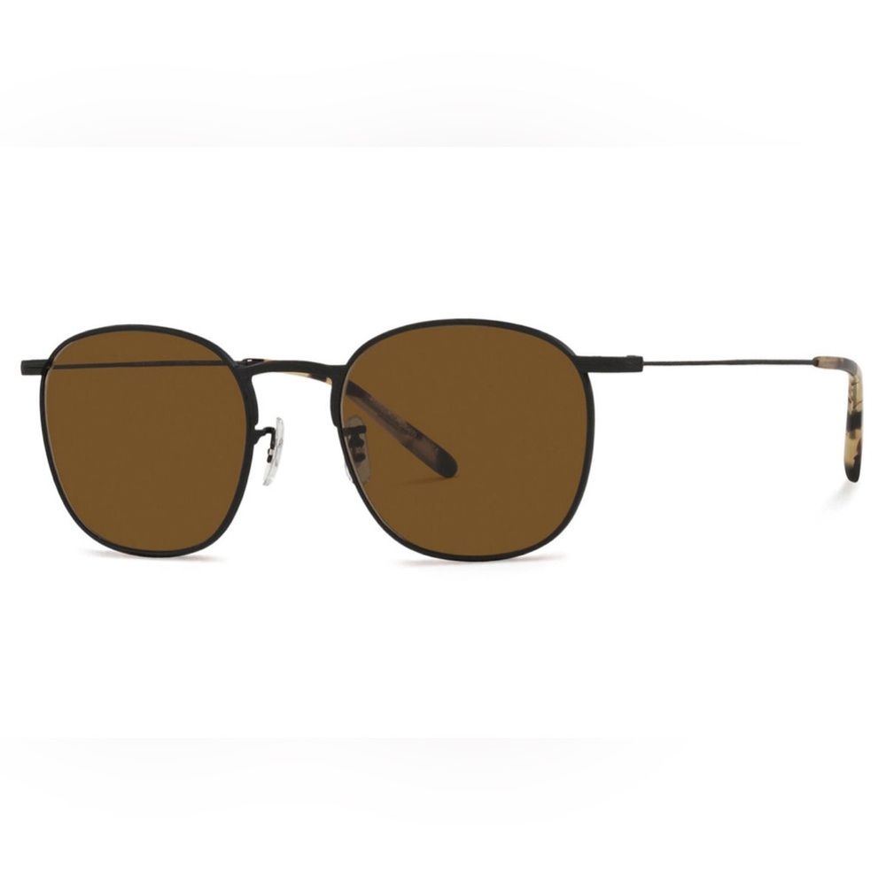 OLIVER PEOPLES ‘Goldsen’ Matte Black Sunglasses OV1285ST 5062/53